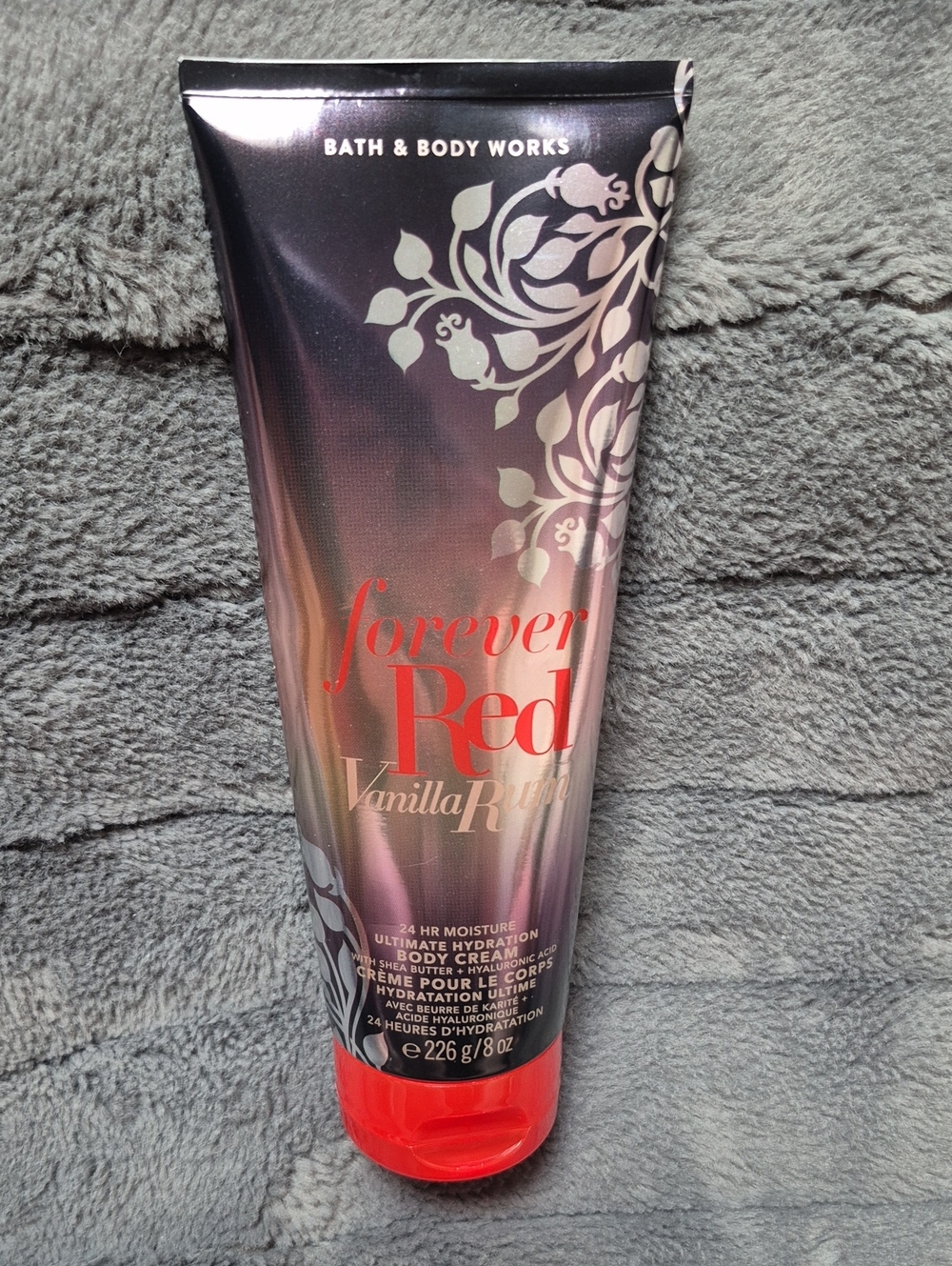 Forever Red Vanilla Rum Body Cream DISCONTINUED From Bath & Body Works, New